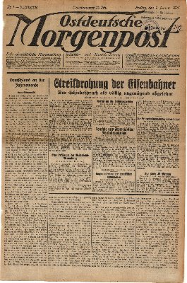 Strona 85 z Ostdeutsche Morgenpost 1926